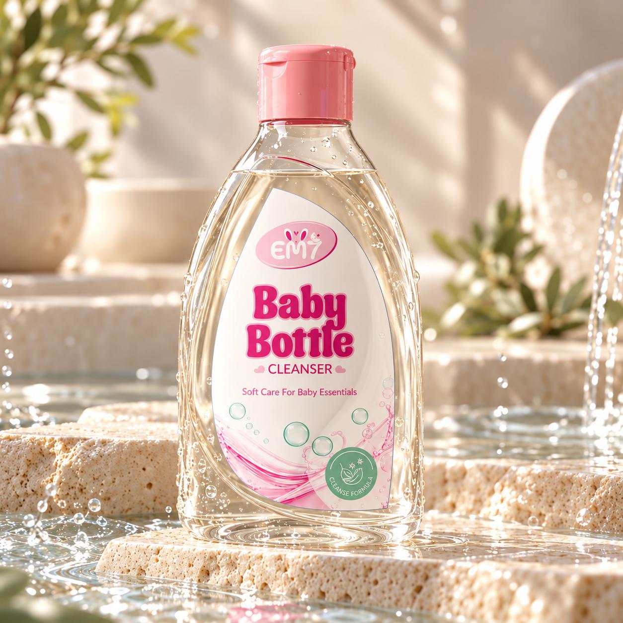 Baby Bottle Cleanser Pink (5+1 Free Pack) - Image 2