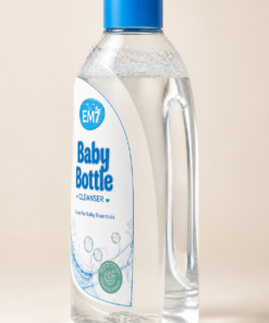 EM7 Baby Bottle Cleanser Blue side view