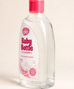 EM7 Baby Bottle Cleanser Red side view